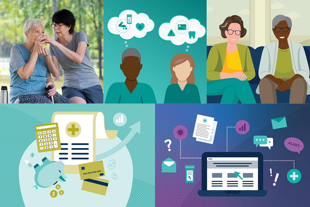 Caregiving, Health Concerns, Cannabis, Cost of Healthy Aging, Health Literacy